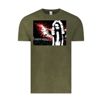 Vintage Olive Marilyns angel with scabbed wings Vintage Tee - linhVisuals