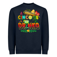 Navy Cinco de drinko Heavyweight Sweatshirt - FaDigitalArtStudio