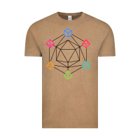 Vintage Coffee minimal dnd Vintage Tee - linhVisuals