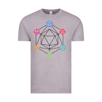 Vintage Zinc minimal dnd Vintage Tee - linhVisuals