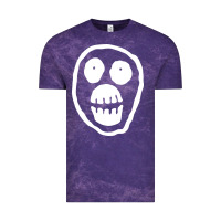 Cloud Purple the mighty boosh monkey skull Vintage Tee - linhVisuals