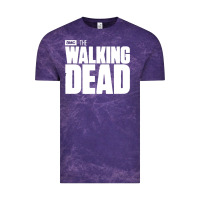 Cloud Purple the walking dead blood Vintage Tee - linhVisuals