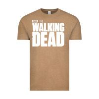 Vintage Coffee the walking dead blood Vintage Tee - linhVisuals