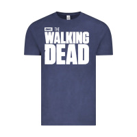 Vintage Denim the walking dead blood Vintage Tee - linhVisuals