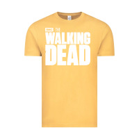 Vintage Mustard the walking dead blood Vintage Tee - linhVisuals