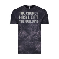 The Church Has Left The Building Vintage Tee | Teevron