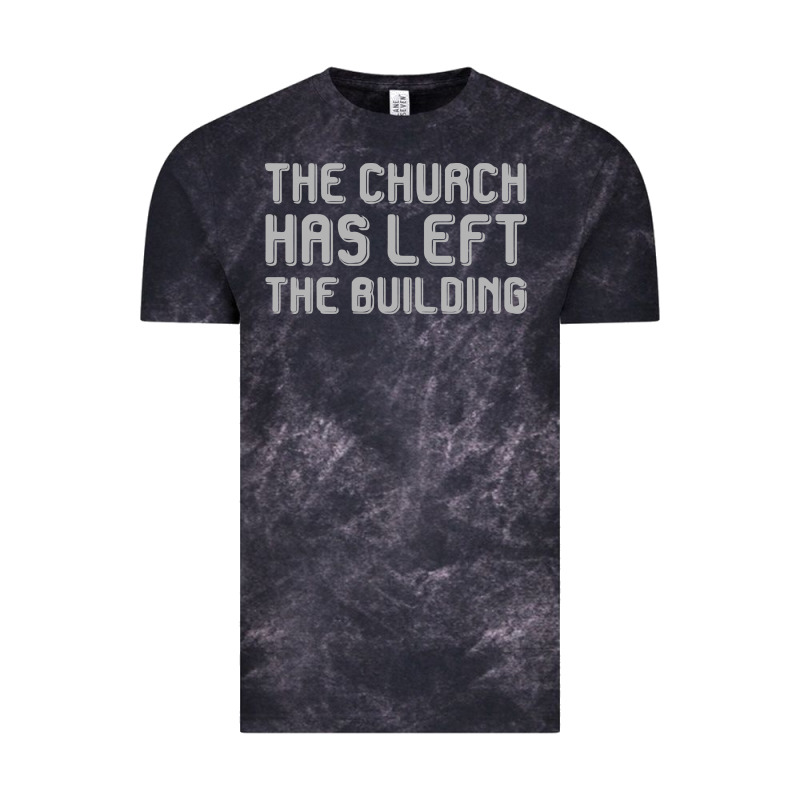 The Church Has Left The Building Vintage Tee by linhVisuals | Teevron