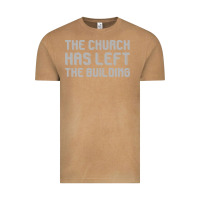 Vintage Camel the church has left the building Vintage Tee - linhVisuals