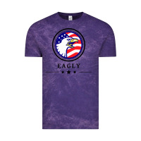 Cloud Purple peacemaker eagly Vintage Tee - linhVisuals