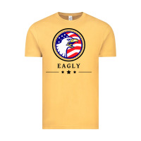 Vintage Mustard peacemaker eagly Vintage Tee - linhVisuals