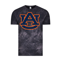 Cloud Black Auburn tiger Vintage Tee - linhVisuals