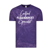 Certified Flea Market Specialist T Shirt Vintage Tee | Teevron