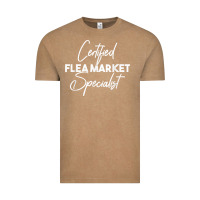 Vintage Coffee certified flea market specialist t shirt Vintage Tee - linhVisuals