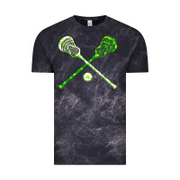 Cloud Black funny lacrosse st patricks day boys men shamrock ball t shirt Vintage Tee - linhVisuals