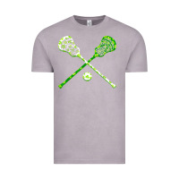 Vintage Zinc funny lacrosse st patricks day boys men shamrock ball t shirt Vintage Tee - linhVisuals