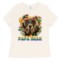 Bone Papa Bear Pride LGBTQ+ Ladies Tee - BundleAndBundleShop