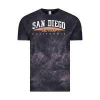 Cloud Black san diego california Vintage Tee - linhVisuals