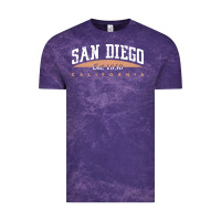 Cloud Purple san diego california Vintage Tee - linhVisuals