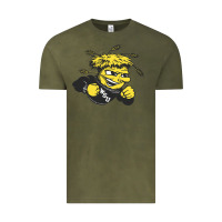 Vintage Olive wichita state shockers Vintage Tee - linhVisuals