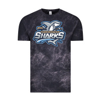 Cloud Black wilmington sharks Vintage Tee - linhVisuals