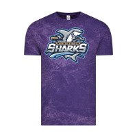Cloud Purple wilmington sharks Vintage Tee - linhVisuals