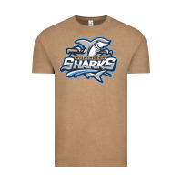Vintage Coffee wilmington sharks Vintage Tee - linhVisuals