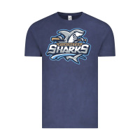 Vintage Denim wilmington sharks Vintage Tee - linhVisuals