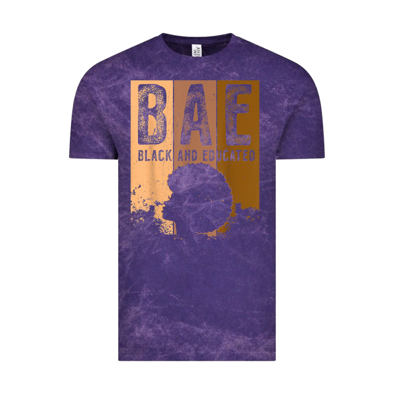 Black History Month Bae Black And Educated Melanin Women T Shirt Vintage Tee by linhVisuals | Teevron