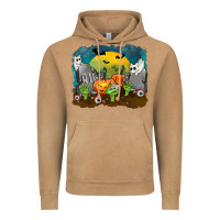 Vintage Camel Cemetery with Ghost Cats Vintage Hoodie - texasbilliewilder