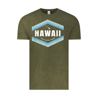 Vintage Olive hawaii the aloha state   aloha hawaiian from the islands!! t shirt Vintage Tee - linhVisuals