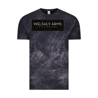 Cloud Black welshly arms 005 Vintage Tee - linhVisuals