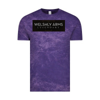 Cloud Purple welshly arms 005 Vintage Tee - linhVisuals