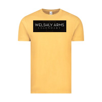 Vintage Mustard welshly arms 005 Vintage Tee - linhVisuals
