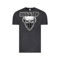 Vintage Black dubstep shirt   electronic music lover gift for men  women Vintage Tee - linhVisuals