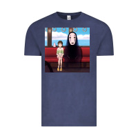 Vintage Denim spirited away (3) Vintage Tee - linhVisuals