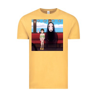 Vintage Mustard spirited away (3) Vintage Tee - linhVisuals
