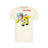 Vintage Arctic curious george happy astronaut portrait t shirt Vintage Tee - linhVisuals