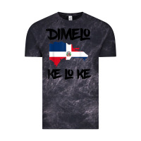Cloud Black dimelo ke lo ke dominican republic shirt for men woman kids t shirt Vintage Tee - linhVisuals