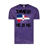 Cloud Purple dimelo ke lo ke dominican republic shirt for men woman kids t shirt Vintage Tee - linhVisuals