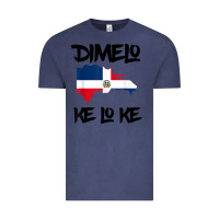 Vintage Denim dimelo ke lo ke dominican republic shirt for men woman kids t shirt Vintage Tee - linhVisuals