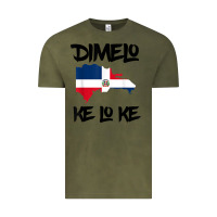 Vintage Olive dimelo ke lo ke dominican republic shirt for men woman kids t shirt Vintage Tee - linhVisuals