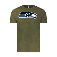 Vintage Olive seattle sports Vintage Tee - linhVisuals