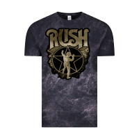 Cloud Black Rush grey Vintage Tee - linhVisuals