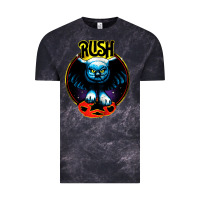 Cloud Black rush transparent Vintage Tee - linhVisuals