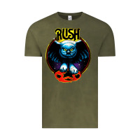 Vintage Olive rush transparent Vintage Tee - linhVisuals