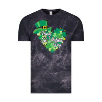 Cloud Black happy st patricks day funny irish Vintage Tee - linhVisuals