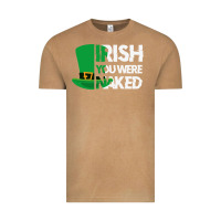 Vintage Camel irish you were naked funny st patrick day Vintage Tee - linhVisuals