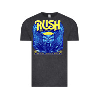 Vintage Black Rush 1975 Vintage Tee - linhVisuals