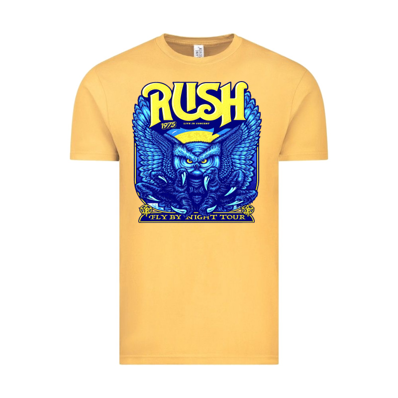 Rush 1975 Vintage Tee by linhVisuals | Teevron
