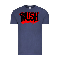 Vintage Denim rush rock Vintage Tee - linhVisuals